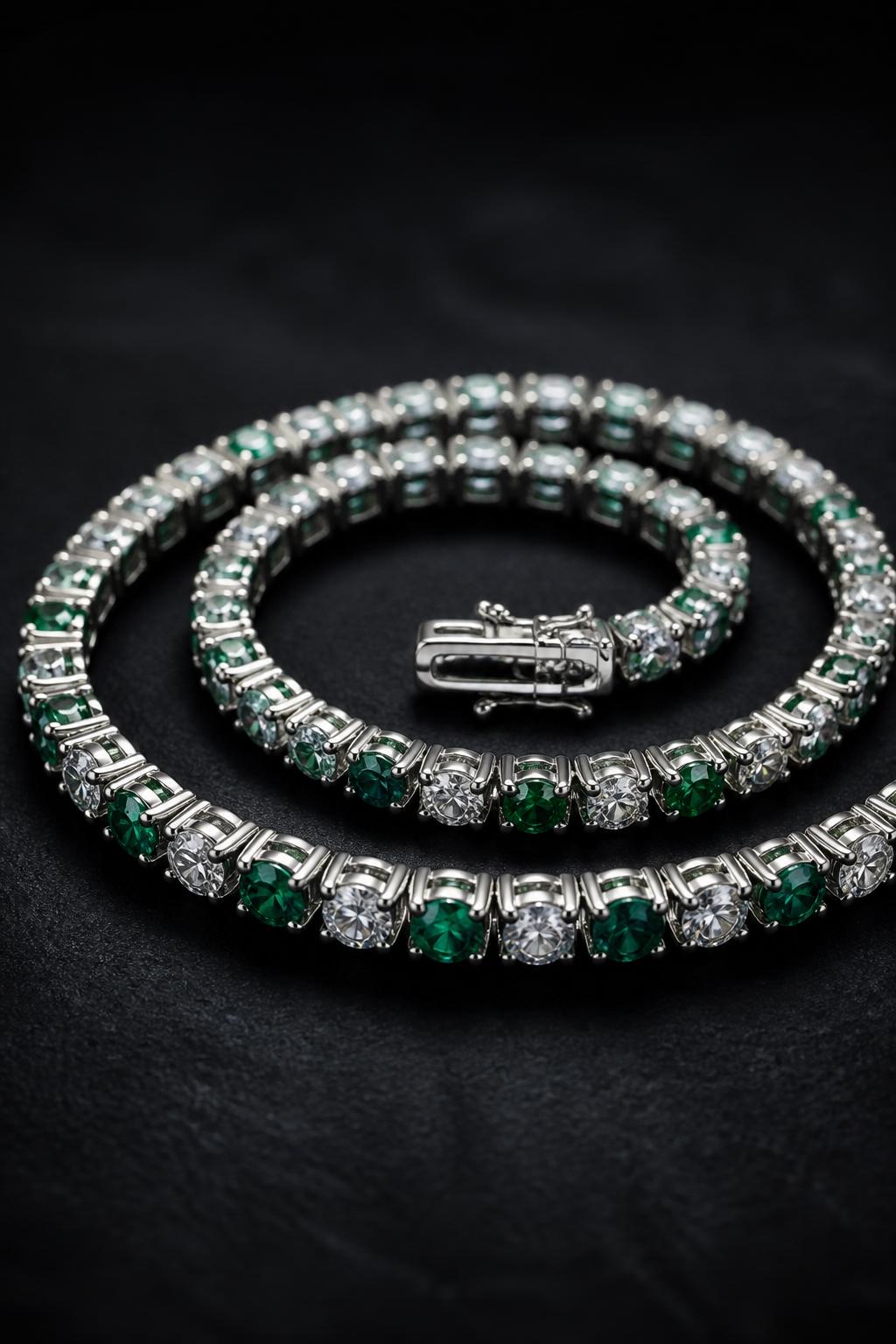 Emerald Bracelets by VEDRA Emeralds