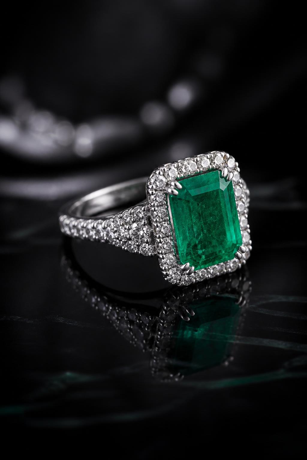 Emerald Rings by VEDRA Emeralds