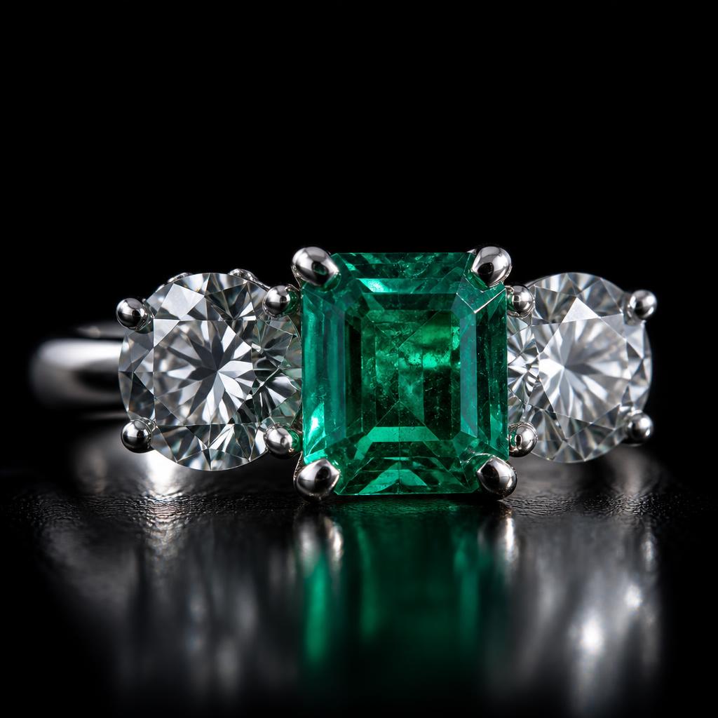 Chivor Trilogy — Colombian emerald jewelry by VEDRA Emeralds
